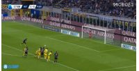 皮奥被犯规VAR介入判点，恰20点射命中，国米5分钟两球2-0帕尔马