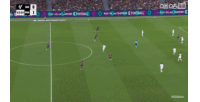 这都能打偏？亚马尔后点无人看防打门偏出门柱，巴萨错失扳平良机