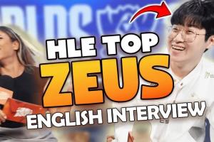 Zeus：现在还不敢完全同意自己是第二人，拿到三冠的更合适