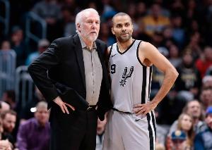 帕克:波波维奇是我执教的引路人 他会要求我做教练比他做得更好