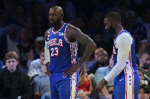 NBA杯小组赛！ESPN预测明天胜率：76人56.4%略微占优 尼克斯43.6%