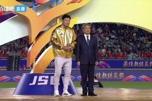 2007亚泰夺冠功臣、江苏舜天旧将唐京指导，获苏超最佳教练员奖